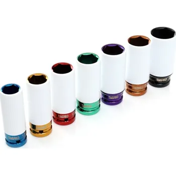 Autoklíč Tagred Nástrčné klíče pro hliníkové disky 1/2" 7ks TA1252