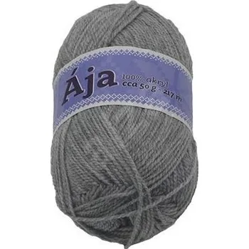 Příze Příze Ája, světle šedá, 907