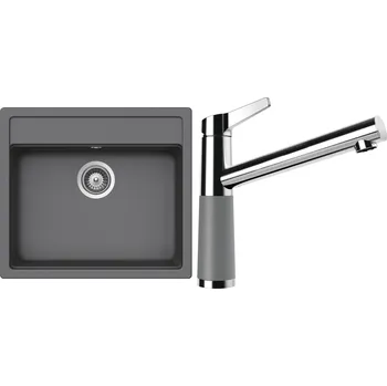 Granitový dřez Set Schock S21-6 (dřez Nemo N-100 Croma + baterie SC-510 Croma)