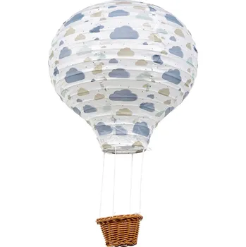 Stínidlo Ostaria Papírové stínidlo horkovzdušný balón s mraky 30 x 45 cm