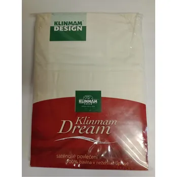 Povlečení Klinmam Dream saténové povlečení Barva: béžová