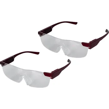 Brýle na čtení HomeLife Zvětšovací čtecí brýle ZOOM DOUBLE LED 1,6x ZDL00 sada 2 ks