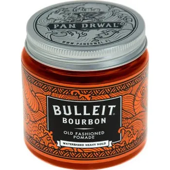 Stylingový přípravek Pan Drwal Old Fashioned Pomade Bulleit Bourbon 120 ml - Oldschool pomáda na vlasy s mokrým efektem