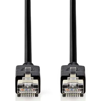 Síťový kabel Nedis síťový kabel FTP CAT6, zástrčka RJ45 - zástrčka RJ45, 2 m, černá (CCBW85210AT20)