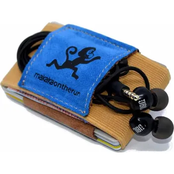 Peněženka MakakaOnTheRun Slim peněženka modro-hnědá