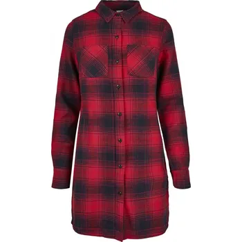 Dámské šaty Ladies Check Shirt Dress S