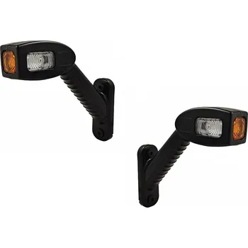 Přídavný světlomet LED světlo obrysové 3xLED, 12V/24V, IP67 Pravá strana