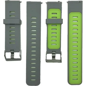Příslušenství k chytrým hodinkám Silikonový Řemínek Na Hodinky - 22 Mm Barva: Šedo - Zelená