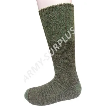 Pánské ponožky ARMÁDNÍ ORIGINÁL ČSLA Vojenské ponožky ČSLA zimní pletené originál 28