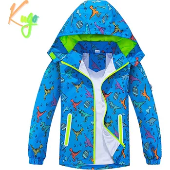 Chlapecká jarní, podzimní bunda - KUGO B2849, světle modrá Barva: Modrá, Velikost: 104