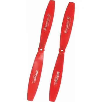 RC náhradní díl Graupner 3D Prop 8x4,5 pevná vrtule (2ks.) - červené