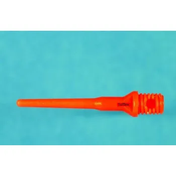 Příslušenství pro šipky Hroty tufflex dlouhé 30 ks oranžové neon