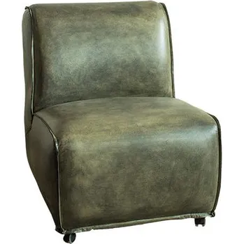 Křeslo Kožené křeslo DT54 Kůže: Medium Brown