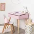 Dětský stůl Atmosphera Dětský stolek s úložným prostorem 58 x 40 x 62,5 cm růžový