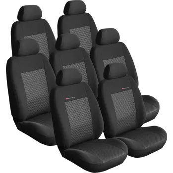 Autopotah Autopotahy na Seat Alhambra, od r. 1996 - 2010, 7 míst , Lux style barva černá