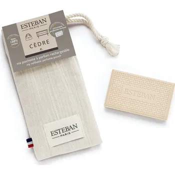 Aroma difuzér Esteban Paris Parfums ESTEBAN - VONNÝ PYTLÍK - MOKA - bílá - cedr - cédre