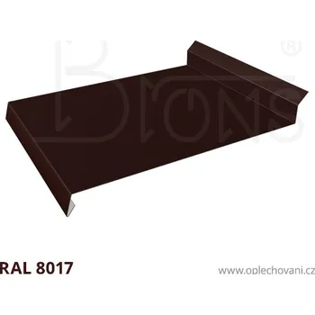 Střešní lemovaní Oplechování říms rš 310 hnědá