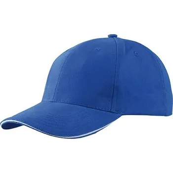 Kšiltovka Daiber - čepice Kšiltovka Light brushed Sandwich Barva: Modrá královská - Bílá