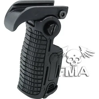 FMA Sklopná taktická RIS rukojeť AB163 s možností prodloužení - černá