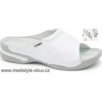 Dámská zdravotní obuv MEDISTYLE BĚTKA 2B-E11 pantofel bílý, bílá - 39