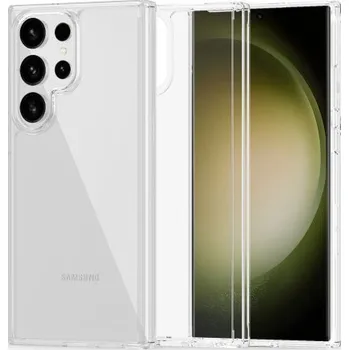 Pouzdro na mobilní telefon Tech-Protect | Tech-Protect FlexAir kryt na Samsung Galaxy S23 Ultra, průsvitný