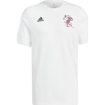 Pánské tričko Adidas Tričko POGBA Graphic white velikost: XL