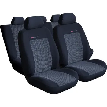 Autopotah Autopotahy na Seat Mii, od r. 2011, dělené zadní opěradlo, Lux style barva šedo černá