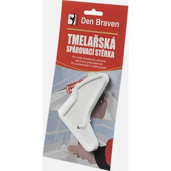 Den Braven Silikonová stěrka Barva: Bílá, Varianta: Silikonová stěrka tmelařská hobby, bílá, materiál: plast