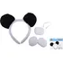 Karnevalový doplněk Wiky Karnevalový set panda