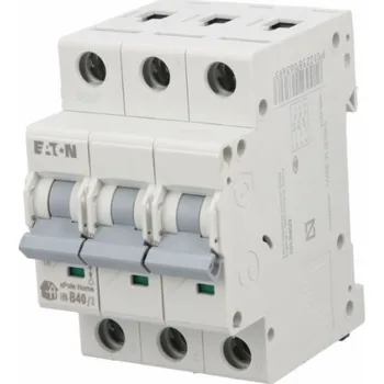 Jistič Eaton Miniaturní jistič 3P B 40A 6kA AC xPole Home HN-B40 / 3 194885