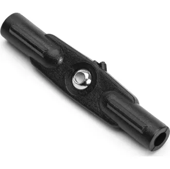 RC náhradní díl Dvojitý plastový kloubek M3 s mosaznou kuličkou a vrtáním 2,0mm, 10 ks.