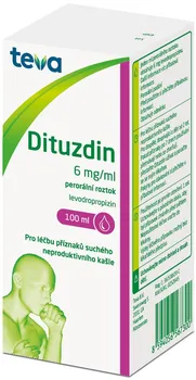 Lék na kašel, rýmu a nachlazení Dituzdin 6 mg