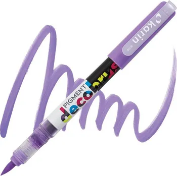 Akrylová fixa KARIN DecoBrush Pigment, Pale violet 265