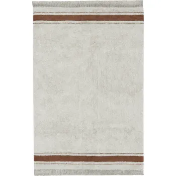 Koberec Koberec 90 x 130 cm Lorena Canals - světlý, hnědé pruhy