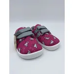 Beda dětské barefoot Plátěné tenisky 0001/TEX/W - Unicorn Velikost EU: 25, vnitřní délka: 155, vnitřní šířka: 69