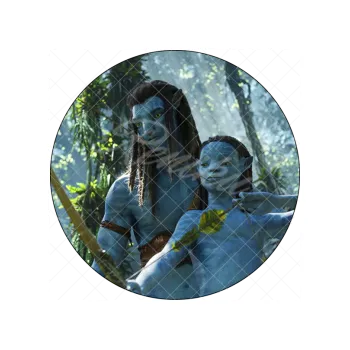 Jedlá dekorace na dort AVATAR 2 střelba, VARIANTA Jedlý papír 1665