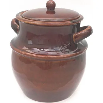 Zelák Sud keramický 4l HNĚDY