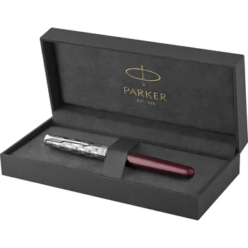 Plnicí pero PARKER Sonnet Premium Metal Red CT "F"