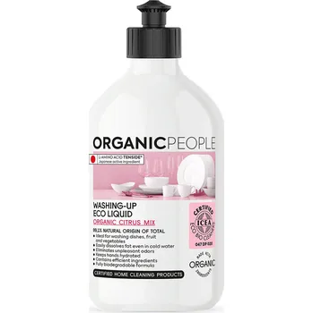 Tableta do myčky ORGANIC PEOPLE Eko Prostředek na nádobí Citrus 500 ml