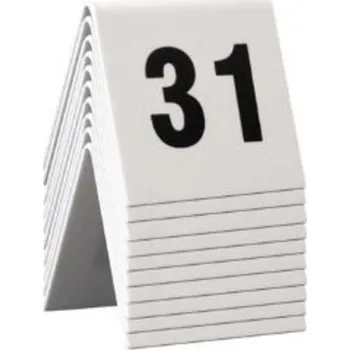 Informační tabulka Securit Rozlišovací tabulky s čísly 31 až 40 (celkem 10ks)