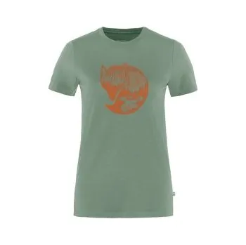 Fjällräven Abisko Wool Fox SS Women Patina Green-Terracotta Brown zelená M