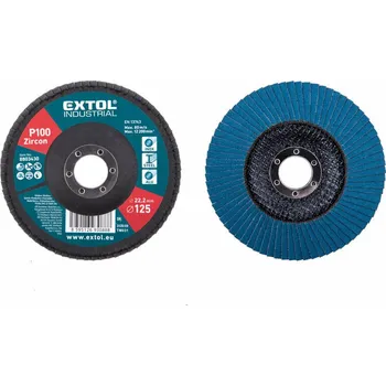 Brusný kotouč Extol Industrial lamelový kotúč P100, 125mm 8803430