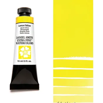 Vodová barva Akvarelová barva Daniel Smith Extra Fine, 15ml - žlutá Barva: 165 - Lemon Yellow