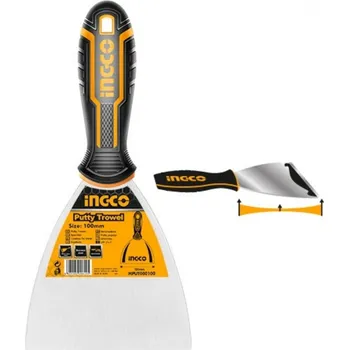 Malířská špachtle Stěrka špachtla nerez 100mm INGCO Industrial KLC