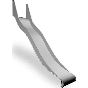 Doplněk pro dětské hřiště Nerezová skluzavka šíře 50 - pro výšku konstrukce 2m