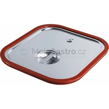 Víko GN 2/3 OPTINOX nerez se silikonovým těsněním