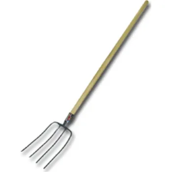 Vidle Vidle 4-hroté kované + násada dřevo KLC