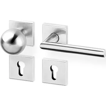 Dveřní kování ACT SERVIS ACT - Dora RHR PullBloc Provedení: WC (koupelna, WC), Povrch: IN - nerez