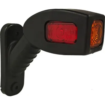 Přídavný světlomet LED obrysové světlo KMR8, 135mm, 12/24V [L1302, L1303] Pravá strana