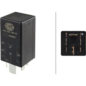 Zapalovací a žhavicí svíčka Řídicí jednotka, doba žhavení HELLA 4RV 008 188-181